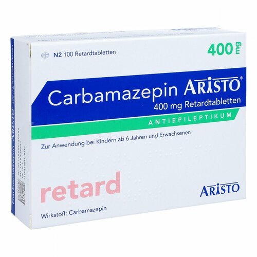 Carbamazepin Aristo 400mg Retardtabletten, 100 Stk., Aristo Pharma GmbH