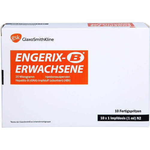 Engerix-B Erwachsene, 10 ST, Emra-Med Arzneimittel GmbH