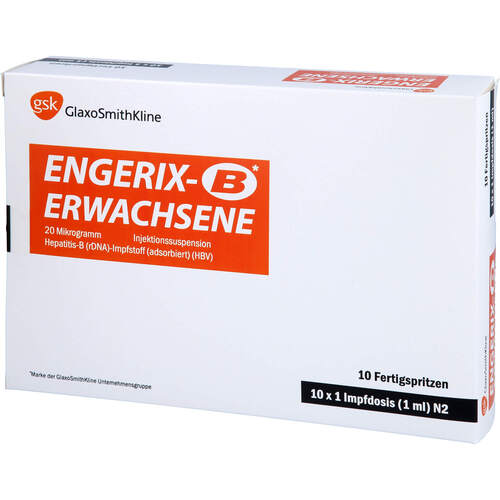 Engerix-B Erwachsene, 10 ST, Emra-Med Arzneimittel GmbH