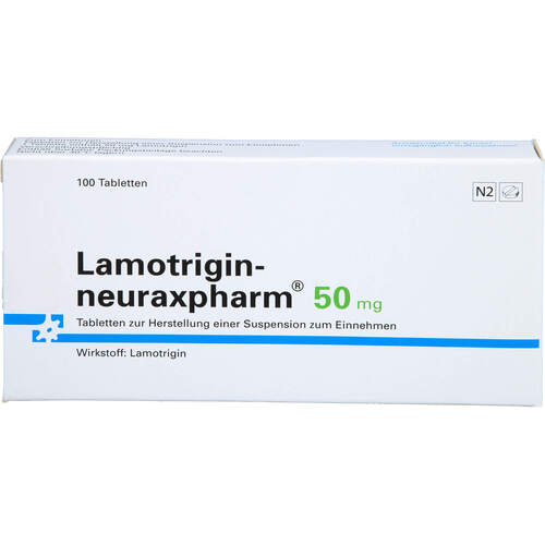 Lamotrigin-neuraxpharm 50mg, 100 Stk., neuraxpharm Arzneimittel GmbH