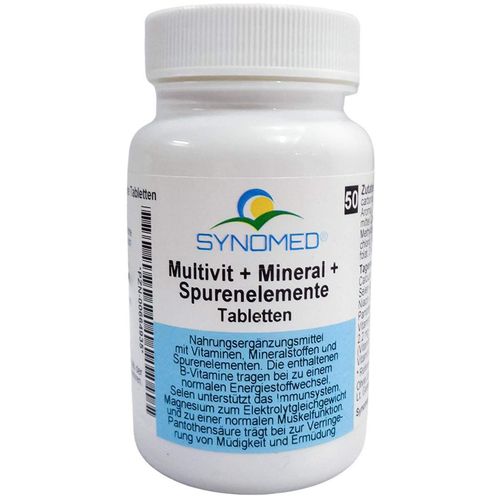 Multivit+Mineral+Spurenelemente Synomed, 50 Stk., Synomed GmbH