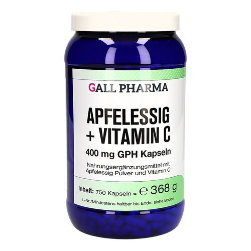 Apfelessig + Vitamin C Kapseln, 750 Stk., Hecht-Pharma GmbH