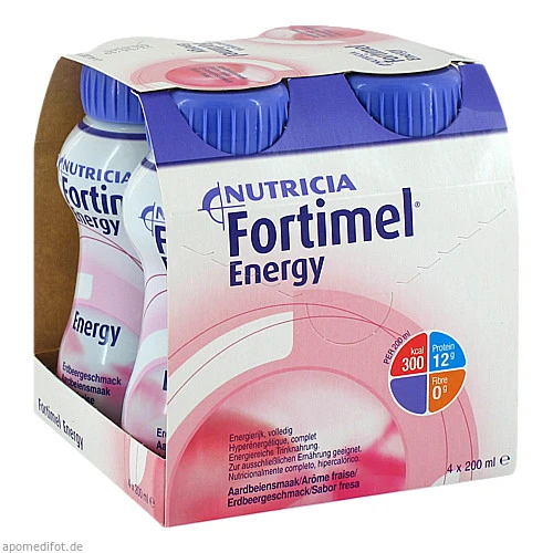 FORTIMEL Energy Erdbeergeschmack, 4x200 ml, Actipart GmbH