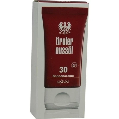 TIROLER NUSSÖL alpin Sonnencreme LSF 30, 40 ml, DERMAPHARM AG