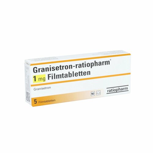 Granisetron-ratiopharm 1mg Filmtabletten, 5 Stk., ratiopharm GmbH