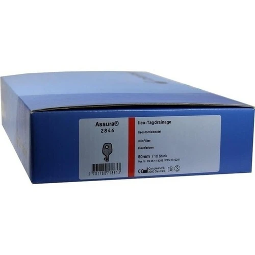 Assura Ileo Tagdrai. 2tlg 2846 beige Rastring 50mm, 10 Stk., Coloplast GmbH