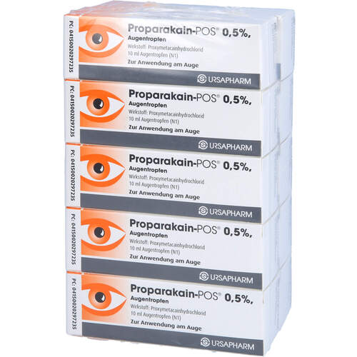 PROPARAKAIN POS 0.5%, 10x10 ml, Ursapharm Arzneimittel GmbH