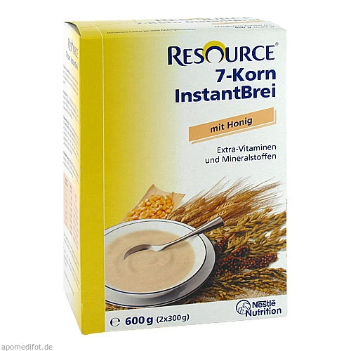 RESOURCE 7-Korn InstantBrei, 2X300 G, Nestle Health Science (Deutschland) GmbH