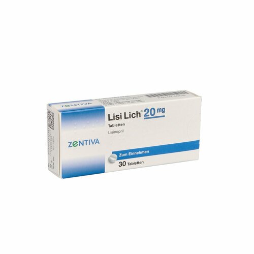 Lisi Lich 20mg, 30 Stk., Zentiva Pharma GmbH