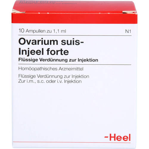 OVARIUM SUIS Injeel forte Ampullen, 10 St, Biologische Heilmittel Heel GmbH