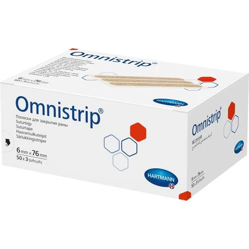 Omnistrip Wundnahtstreifen 6x76mm, 150 Stk., Paul Hartmann AG