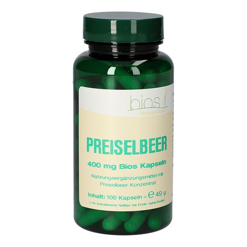 PREISELBEER 400mg Bios Kapseln, 100 Stk., Bios Medical Services