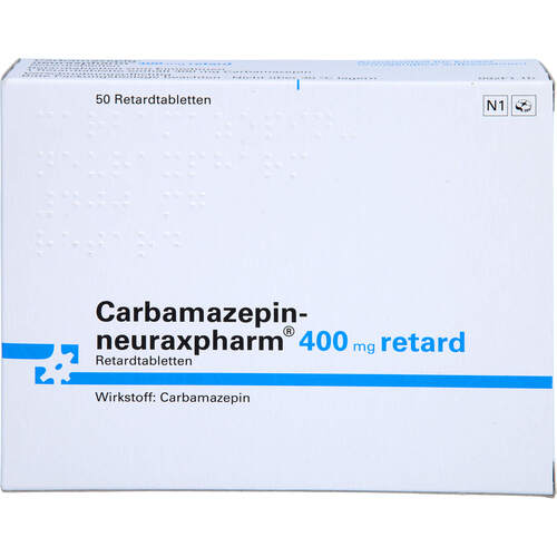 CARBAMAZEPIN-neuraxpharm 400 retard, 50 Stk., neuraxpharm Arzneimittel GmbH