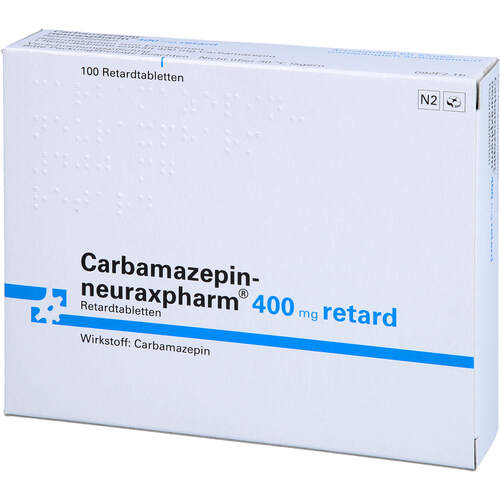 CARBAMAZEPIN-neuraxpharm 400 retard, 100 Stk., neuraxpharm Arzneimittel GmbH