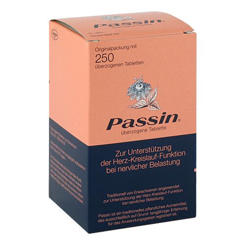 PASSIN &uuml;berzogene Tabletten, 250 Stk., MERZ Pharmaceuticals GmbH