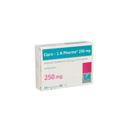 Cipro - 1 A-Pharma 250mg, 14 Stk., 1 A Pharma GmbH