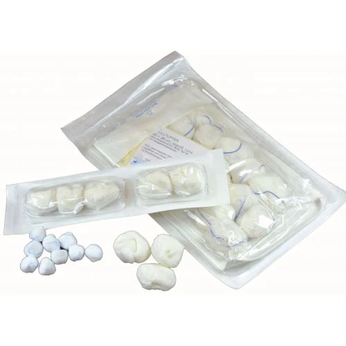 Mulltupfer unsteril 20x20 rundform pflaumengroß, 250 Stk., Meditrade GmbH