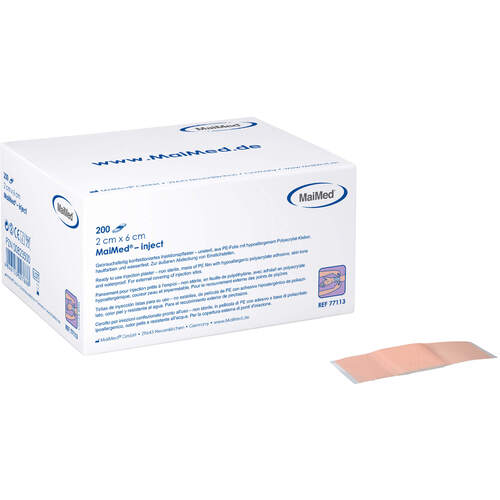Maimed-Injectionspflaster 2cmx6cm, 200 Stk., MaiMed GmbH