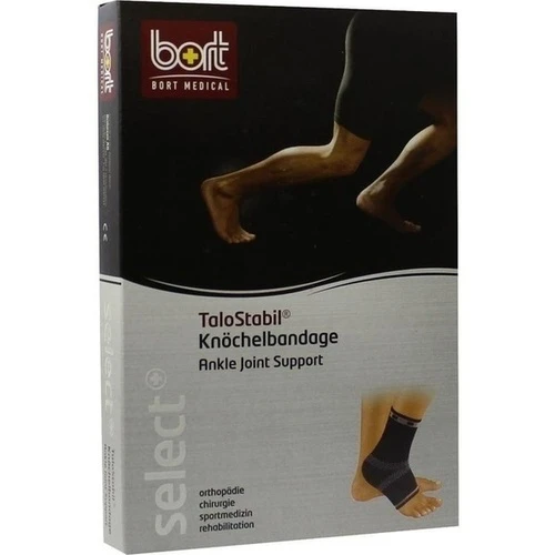 BORT TALOSTABIL KNÖCHELST M SILI-POLST RE M SILBER, 1 Stk., Bort GmbH