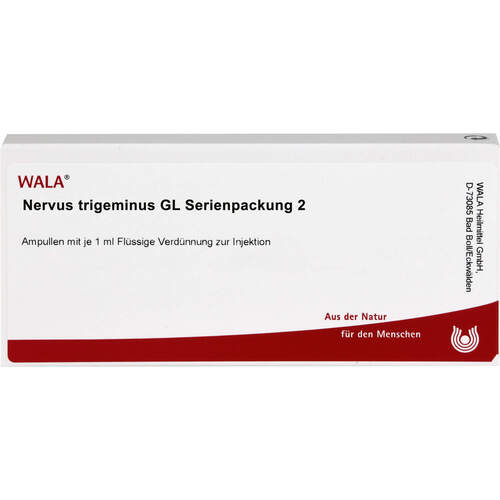 Nervus trigeminus Gl Serienpackung II, 10X1 ML, Wala Heilmittel GmbH