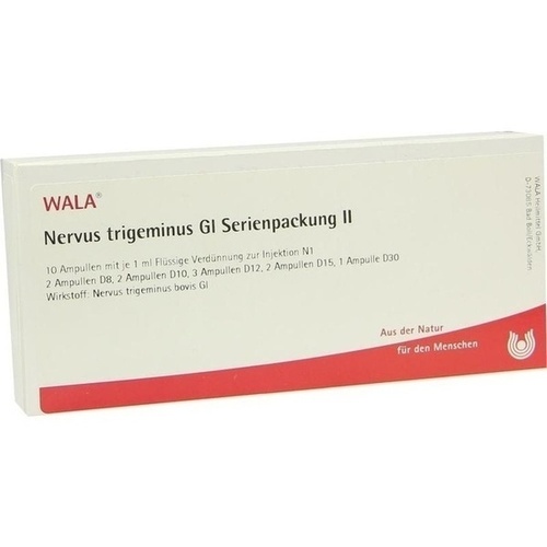 Nervus trigeminus Gl Serienpackung II, 10x1 ml, Wala Heilmittel GmbH