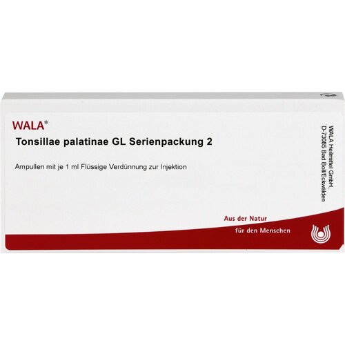 Tonsillae palatinae Gl Serienpackung II, 10x1 ml, Wala Heilmittel GmbH