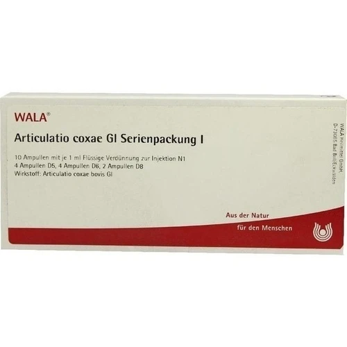 Articulatio coxae Gl Serienpackung I, 10x1 ml, Wala Heilmittel GmbH