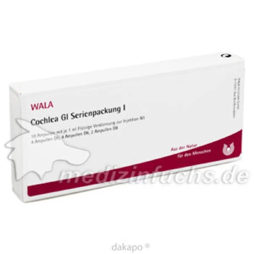 Cochlea Gl Serienpackung I, 10X1 ML, Wala Heilmittel GmbH