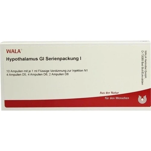 Hypothalamus Gl Serienpackung I, 10x1 ml, Wala Heilmittel GmbH