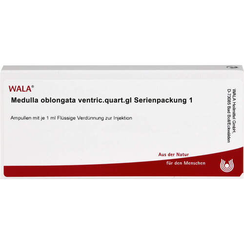Medulla obl. (Vent.quart.) Gl Serienpackung I, 10x1 ml, Wala Heilmittel GmbH