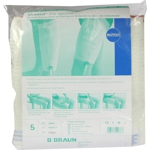 Urimed Fix spezial mittel Beinumfang 45-65cm, 5 Stk., B. Braun Melsungen AG