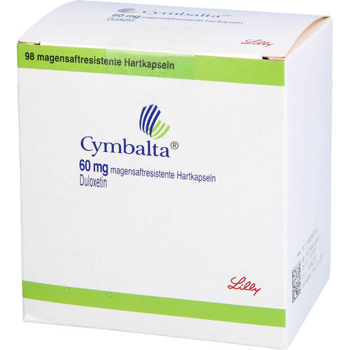 Cymbalta 60mg Kapseln magensaftr., 98 ST, CC Pharma GmbH