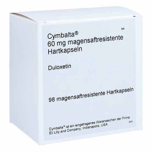 Cymbalta 60mg Kapseln magensaftr., 98 ST, CC Pharma GmbH