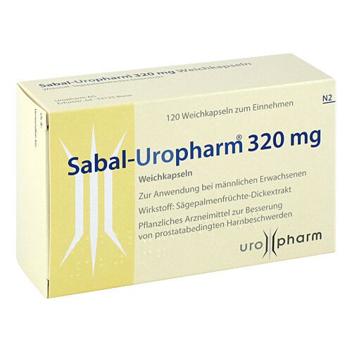 SABAL UROPHARM 320 mg Weichkapseln, 120 Stk., Uropharm AG