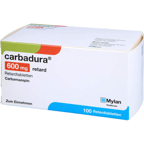 carbadura 600mg retard, 100 ST, Viatris Healthcare GmbH