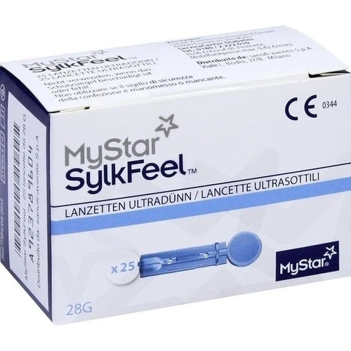 MyStar SylkFeel Lanzetten 28G, 25 Stk., Sanofi-Aventis Deutschland GmbH