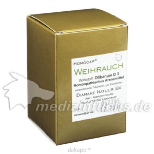 WEIHRAUCH KAPSELN, 60 Stk., Airportpharm GmbH