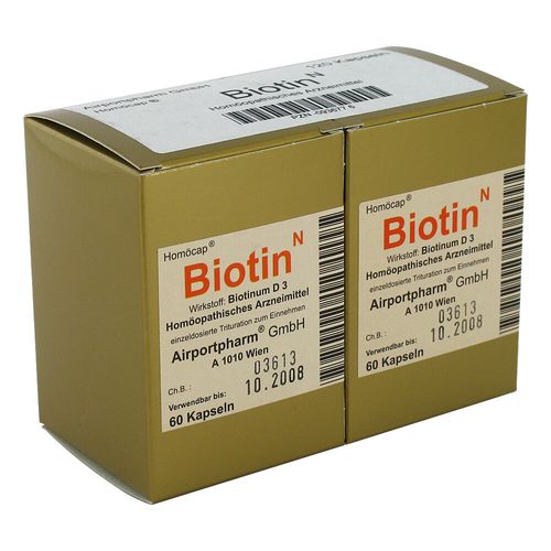 BIOTIN KAPSELN, 120 Stk., Airportpharm GmbH
