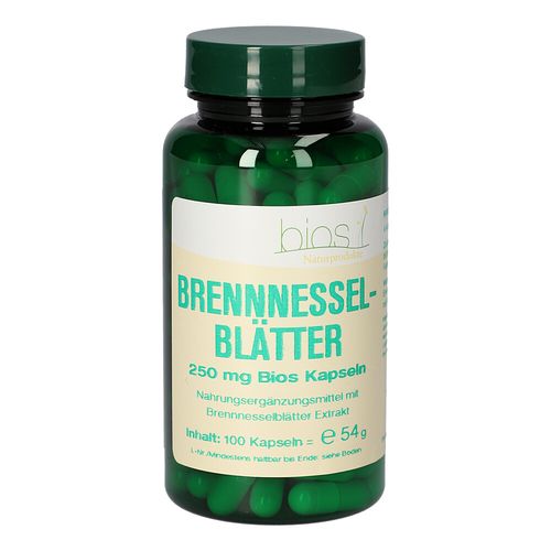 Brennesselblätter 250mg Bios Kapseln, 100 Stk., Bios Medical Services Brennesselblätter 250mg Bios Kapseln, 100 Stk., Bios Medical Services