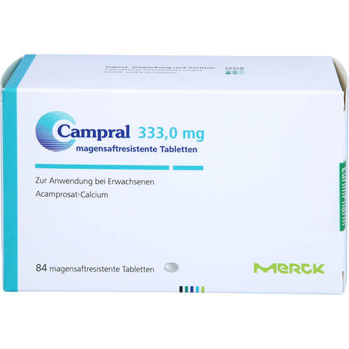 Campral, 84 ST, Eurimpharm Arzneimittel GmbH