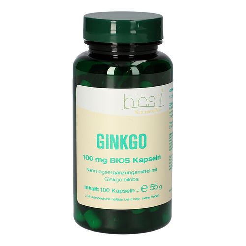 Ginkgo 100mg Bios Kapseln, 100 Stk., Bios Medical Services
