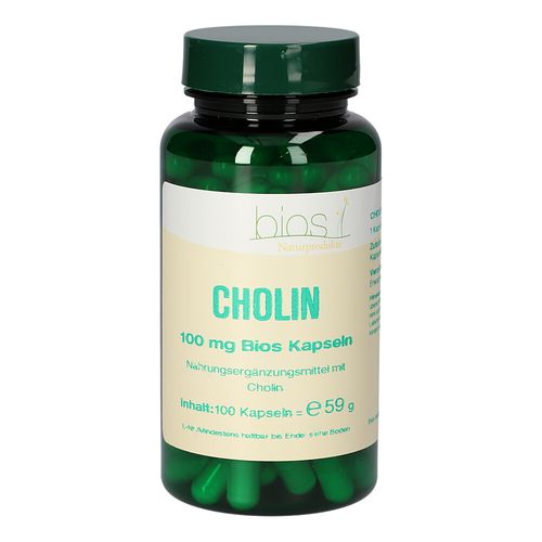 Cholin 100mg Bios Kapseln, 100 Stk., Bios Medical Services