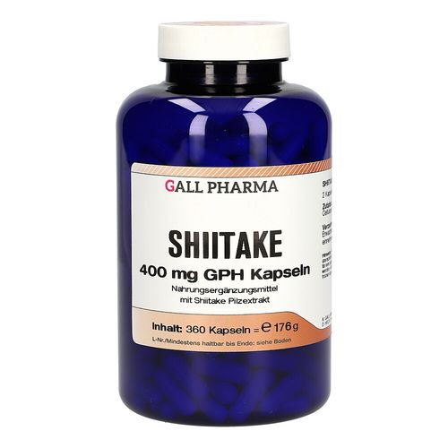Shiitake 400mg GPH Kapseln, 360 Stk., Hecht-Pharma GmbH