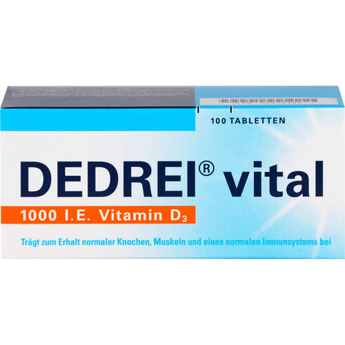 DEDREI vital, 100 ST, Viatris Healthcare GmbH