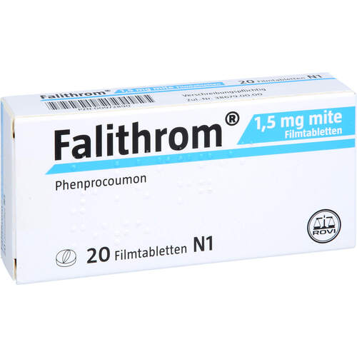 Falithrom 1.5 mite Filmtabletten, 20 Stk., ROVI GmbH Falithrom 1.5 mite Filmtabletten, 20 Stk., ROVI GmbH