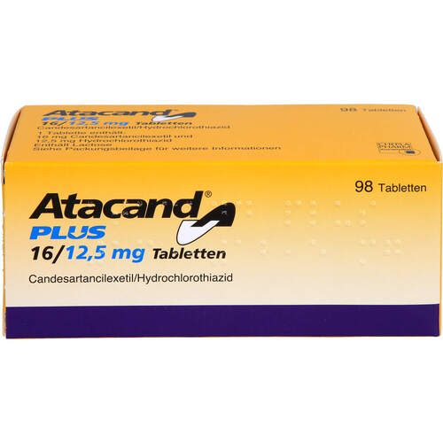 Atacand PLUS 16/12.5mg, 98 ST, Cheplapharm Arzneimittel GmbH