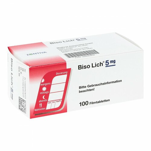 Biso Lich 5mg, 100 ST, Zentiva Pharma GmbH