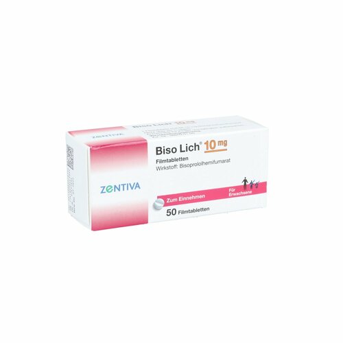 Biso Lich 10mg, 50 Stk., Zentiva Pharma GmbH
