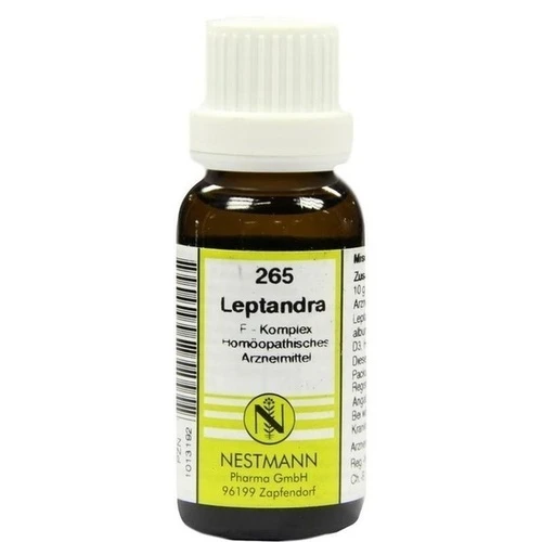 265 Leptandra F Komplex, 20 ml, Nestmann Pharma GmbH