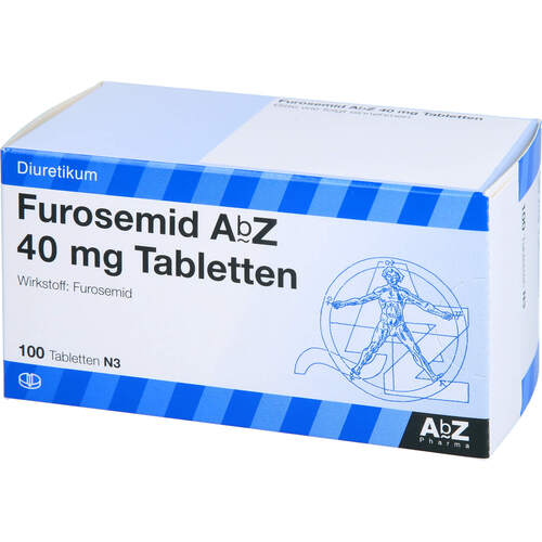 Furosemid AbZ 40 mg Tabletten, 100 st, Abz Pharma GmbH